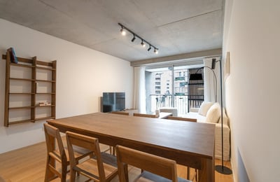 Rent of a modern furnished 2-room apartment, Recoleta, Buenos Aires, Argentina